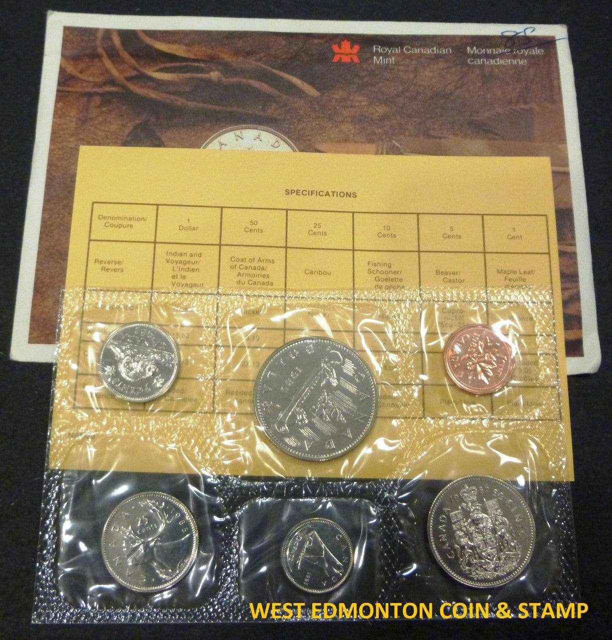 1985 UNCIRCULATED PROOF LIKE SET