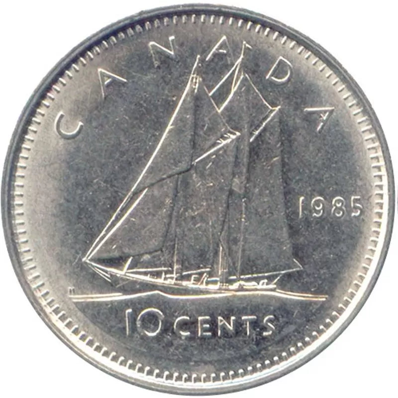 1985 10-CENT WRAP ROLL