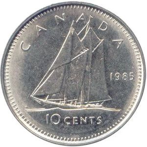 1985 10-CENT WRAP ROLL
