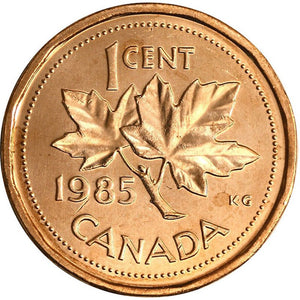 1985 1-CENT WRAP ROLL
