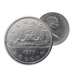 1986 1-DOLLAR VOYAGEUR ROLL