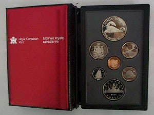 1986 PROOF DOUBLE DOLLAR SET