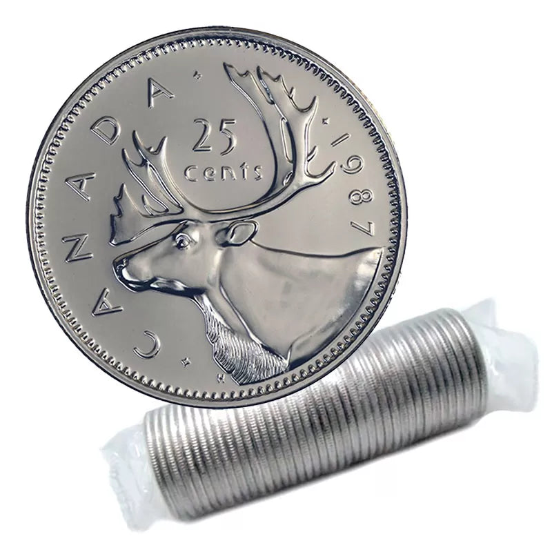 1987 25-CENT ORIGINAL ROLL