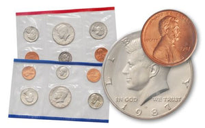 1987 - UNITED STATES UNCIRCULATED COIN SET