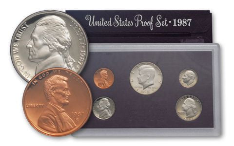 1987 - UNITED STATES UNCIRCULATED COIN SET