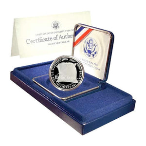 1987 UNITED STATES UNCIRCULATED SILVER DOLLAR