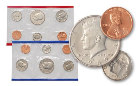 1989 - UNITED STATES MINT UNCIRCULATED COIN SET
