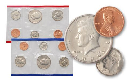1989 - UNITED STATES MINT UNCIRCULATED COIN SET