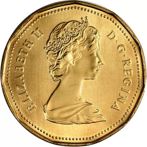1989 1-DOLLAR LOONIE ROLL