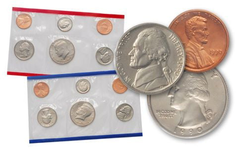 1990 - UNITED STATES MINT UNCIRCULATED COIN SET