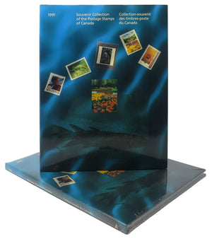 1991 CANADA YEARLY BOOK STAMP COLLECTION #34