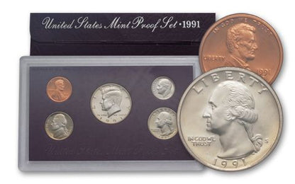 1991 - UNITED STATES PROOF SET