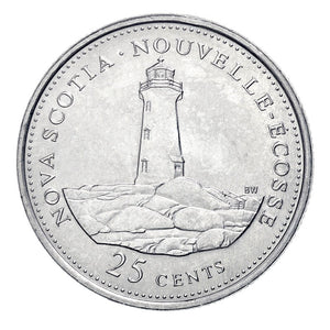 1992 NOVA SCOTIA 25-CENT ROLL