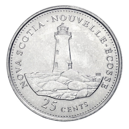 1992 NOVA SCOTIA 25-CENT ROLL