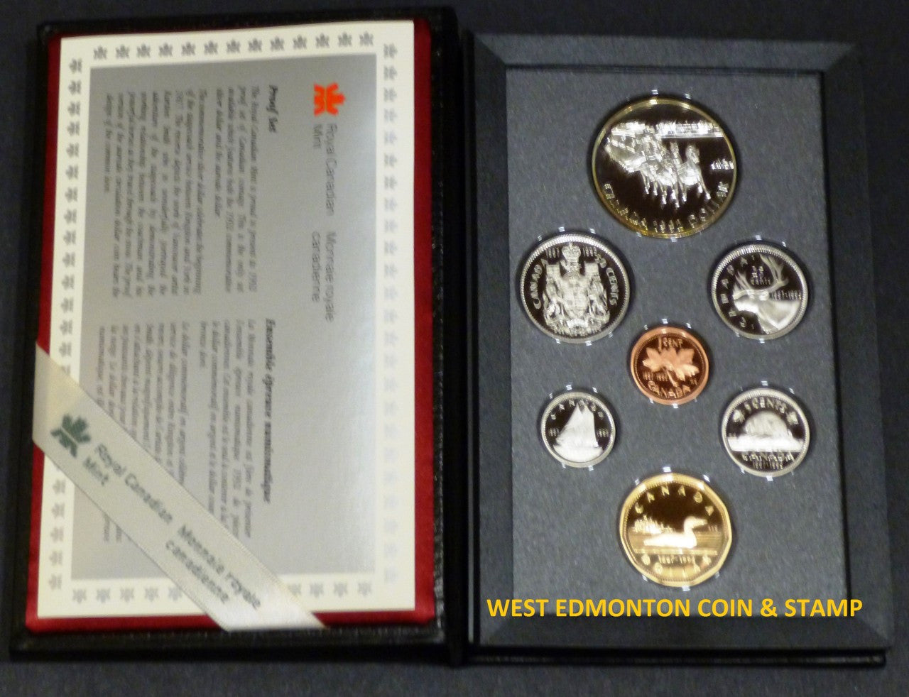 1992 PROOF DOUBLE DOLLAR SET