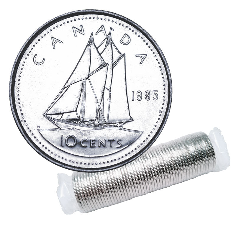 1995 10-CENT WRAP ROLL