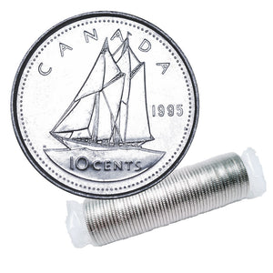 1995 10-CENT WRAP ROLL