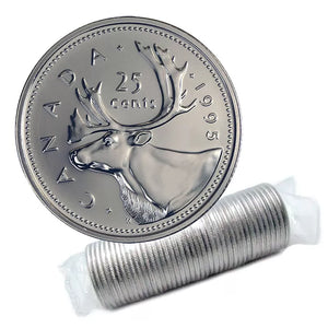 1995 25-CENT ORIGINAL ROLL