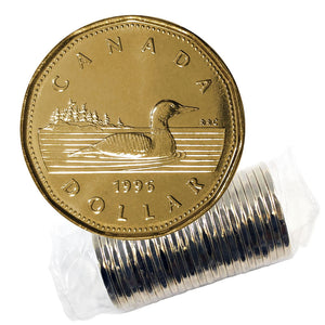 1996 1-DOLLAR LOONIE ROLL