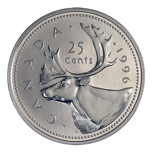 1996 25-CENT ORIGINAL ROLL