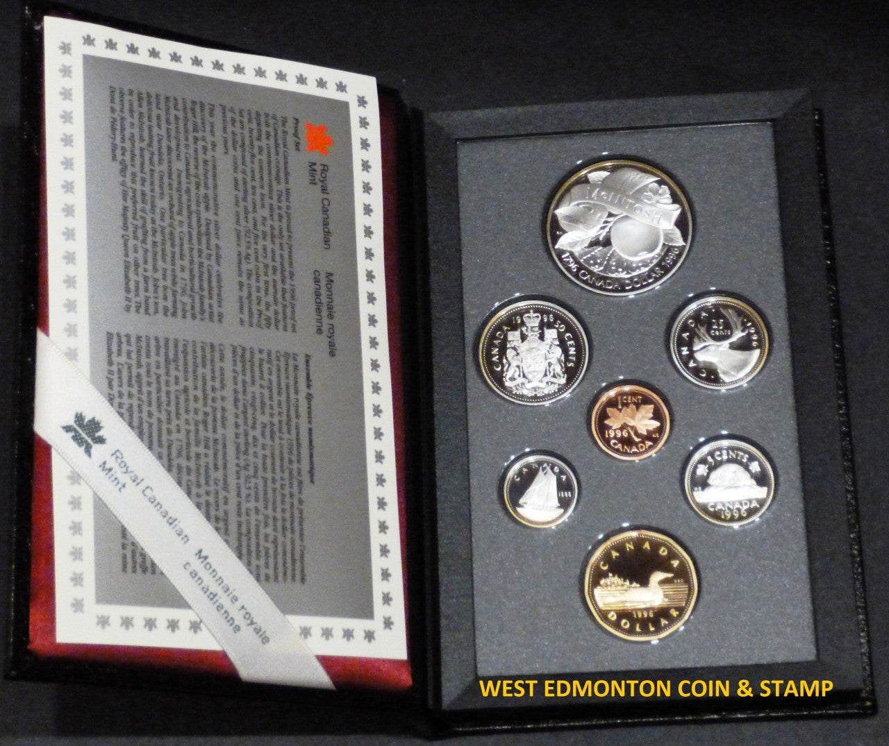 1996 PROOF DOUBLE DOLLAR SET