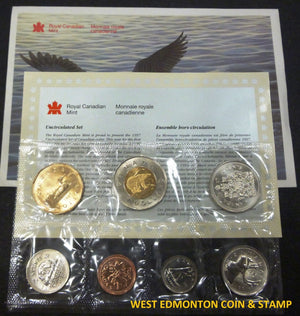 1997 UNCIRCULATED PROOF LIKE SET "W"