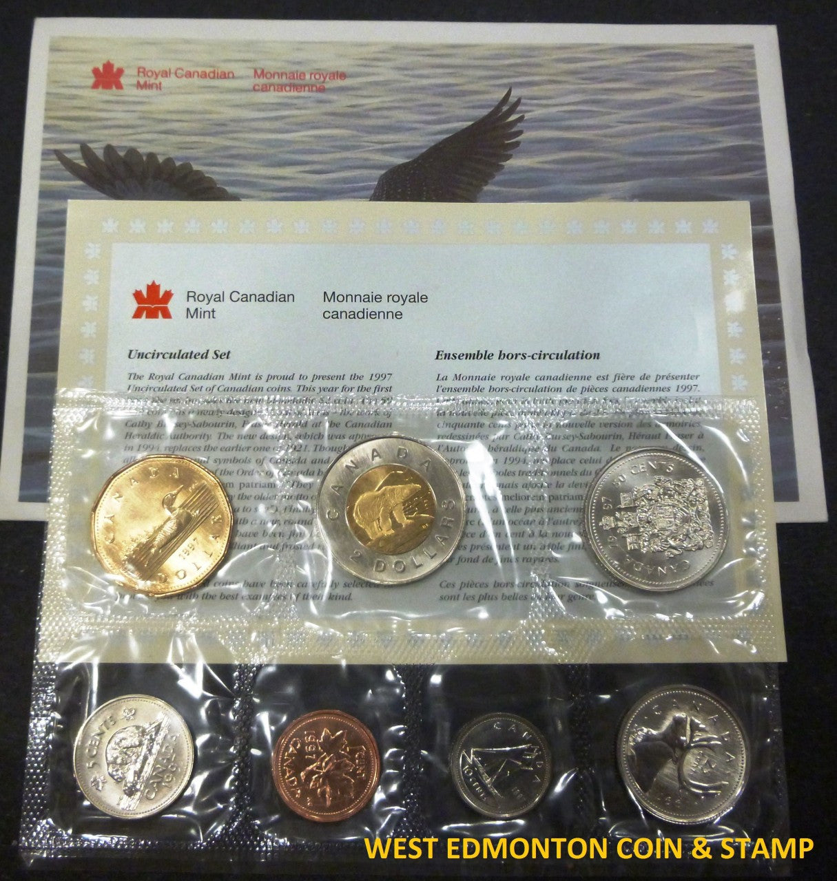 1997 UNCIRCULATED PROOF LIKE SET