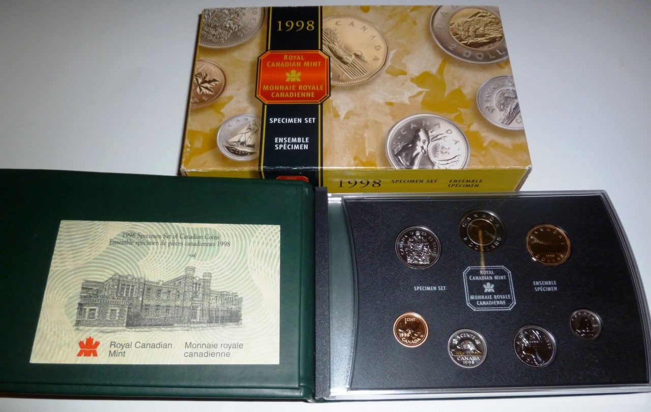 1998 7-COIN SPECIMEN SET