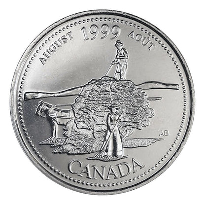 1999 AUGUST 25-CENT ROLL - THE PIONEER SPIRIT