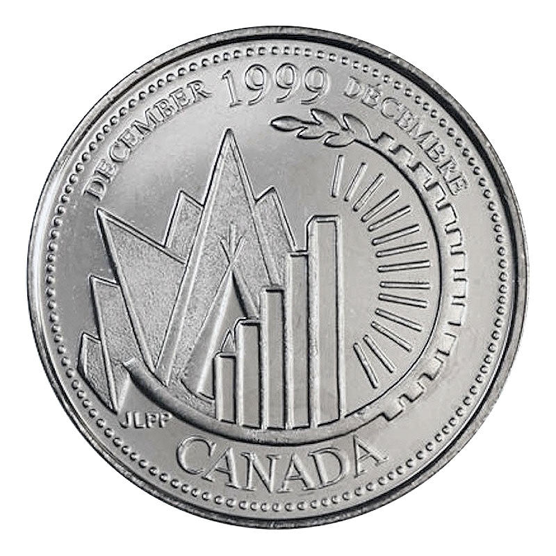 1999 DECEMBER 25-CENT ROLL - THIS IS CANADA