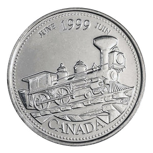 1999 JUNE 25-CENT ROLL - FROM COAST TO COAST