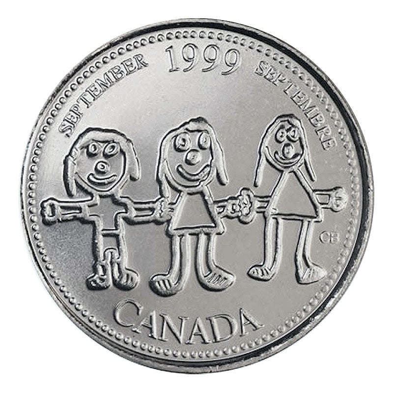 1999 SEPTEMBER 25-CENT ROLL - CANADA THROUGH A CHILD'S EYE