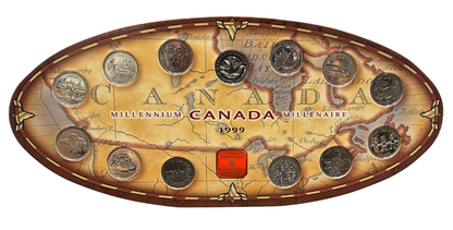 1999 Millennium Canada Coin Set