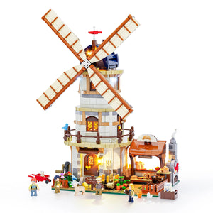 [PRE-ORDER] DUTCH WINDMILL MILLHOUSE LUMIBRICKS