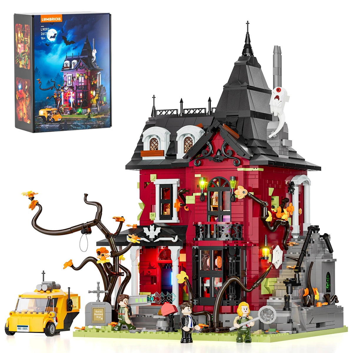 [PRE-ORDER] MIDNIGHT HAUNTED MANSION LUMIBRICKS