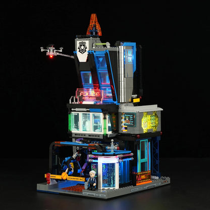 [PRE-ORDER] CYBERPUNK POLICE HQ LUMIBRICKS