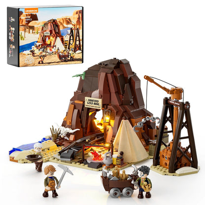 [PRE-ORDER] OLD WEST GOLD MINE LUMIBRICKS