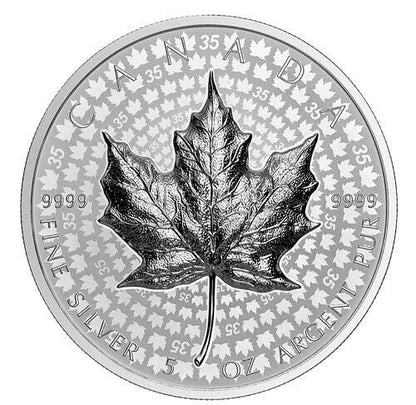 2023 5oz $50 ULTRA-HIGH RELIEF SML FINE SILVER COIN