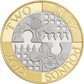 2007 £2 UNITED KINGDOM: ACT OF UNION (BU)