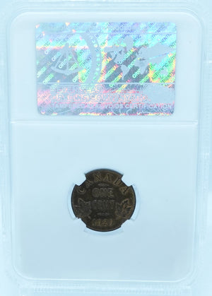 1929 1 CENT CANADA STANDARD 9 – MS 62 – GRADED (347-005)