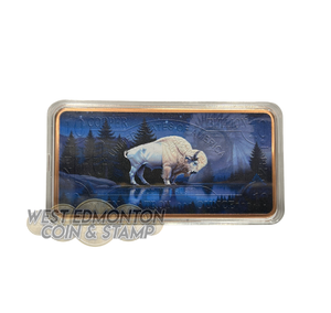 10oz GREAT WHITE BUFFALO COPPER BAR