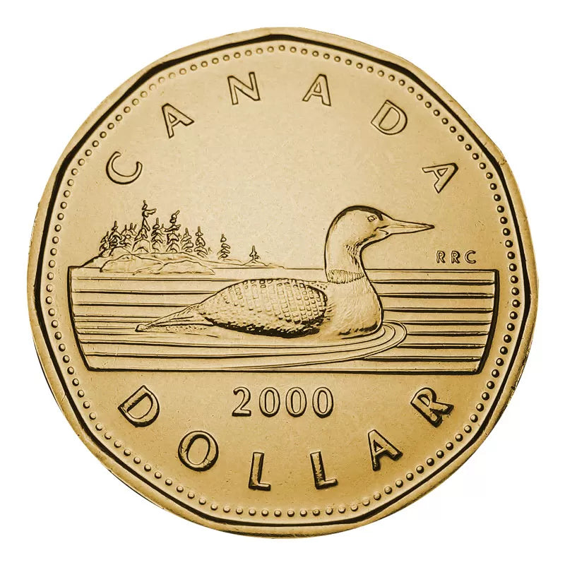 2000 1-DOLLAR LOONIE ROLL
