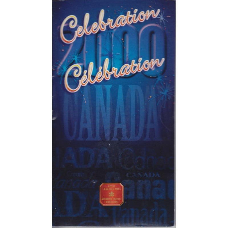 2000 CELEBRATION COLOURED QUARTER IN SEALED PRESENTATION FOLDER