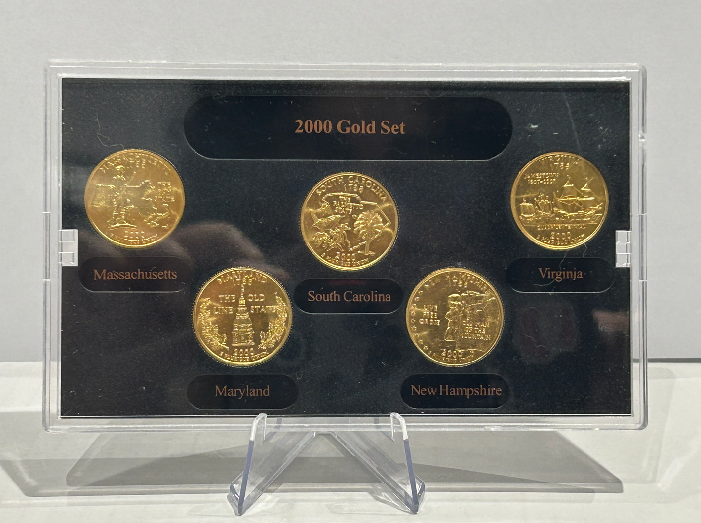 2000 GOLD EDITION STATE QUARTER COLLECTION