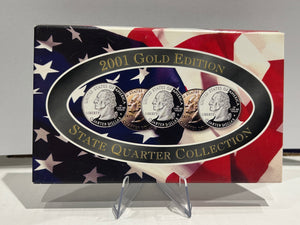 2001 GOLD EDITION STATE QUARTER COLLECTION