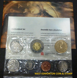 2001 UNCIRCULATED PROOF LIKE SET