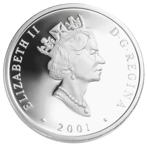 2001 1oz $20 THE SCOTIA TRANSPORTATION COIN