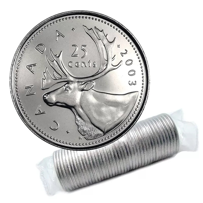 2003 25-CENT "P" "NEW EFFIGY" ROLL