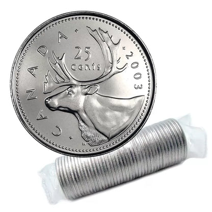 2003 25-CENT "P" "NEW EFFIGY" ROLL