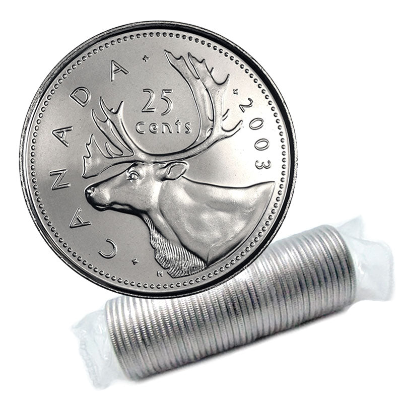 2003 25-CENT "P" "OLD EFFIGY" ROLL